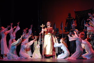 Сцена из балета «Девушка и Смерть»